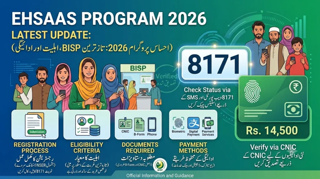 Ehsaas Program 2026 Latest Update