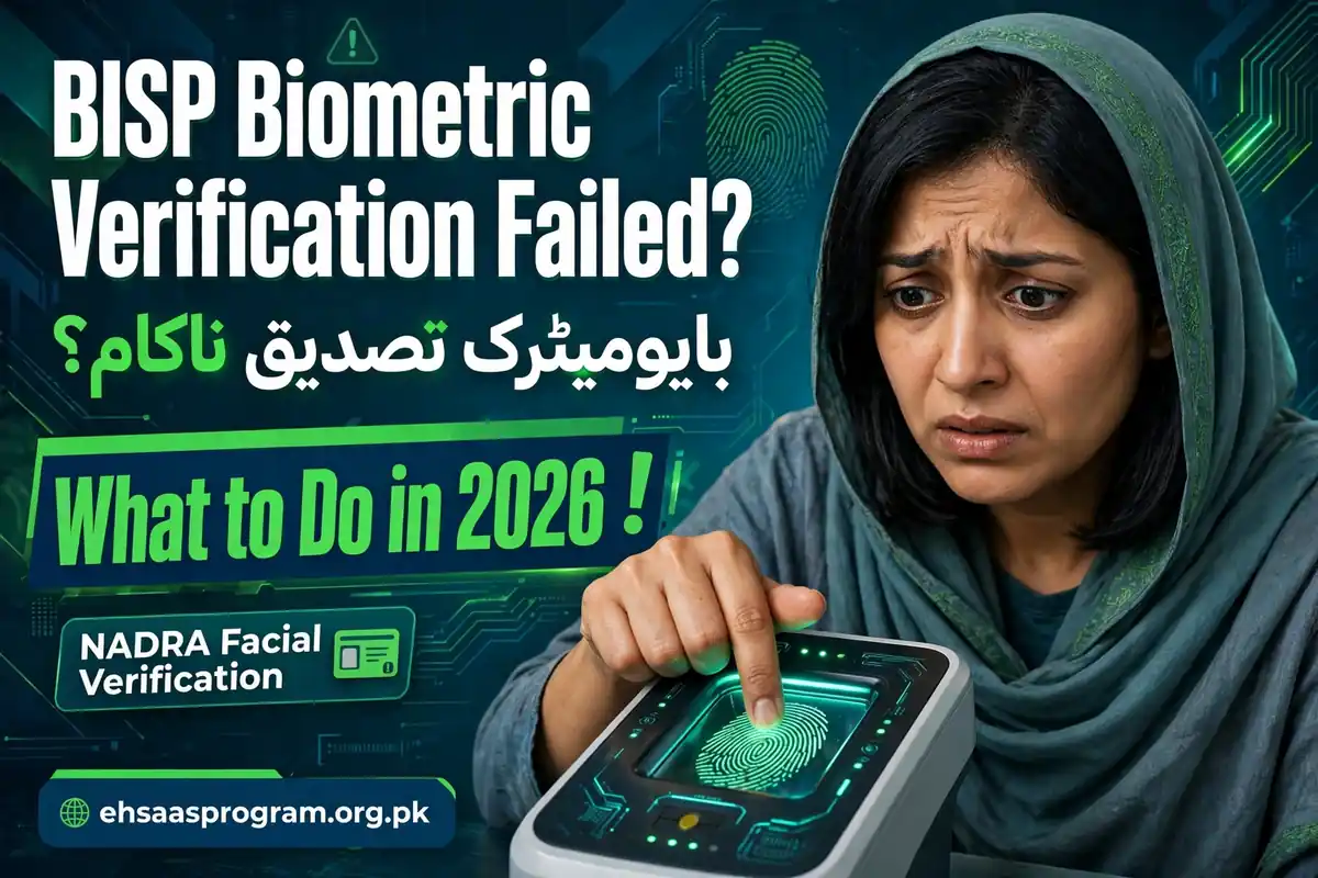BISP Biometric Verification Failed - What to Do in 2026