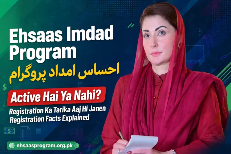 Ehsaas Imdad Program - Active Hai Ya Nahi? Registration Facts Explained